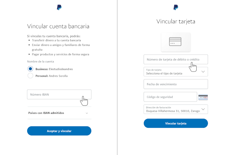 nombre de extracto de tarjeta de crédito PayPal